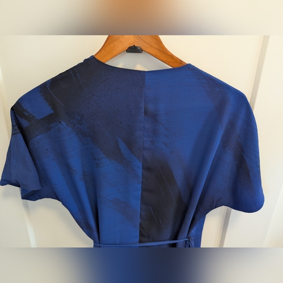 Babaton Asymmetrical Navy Dress - Picture 6 of 7